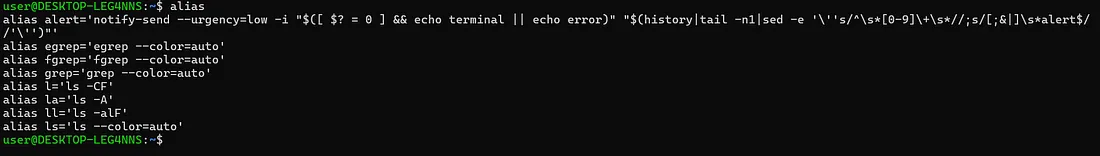 Alias Commands
