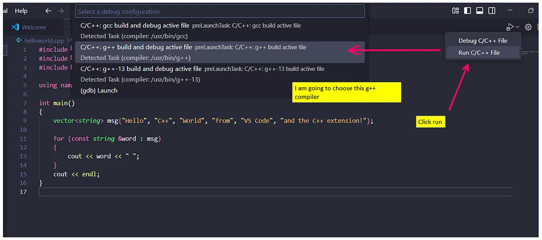 Compiling Code